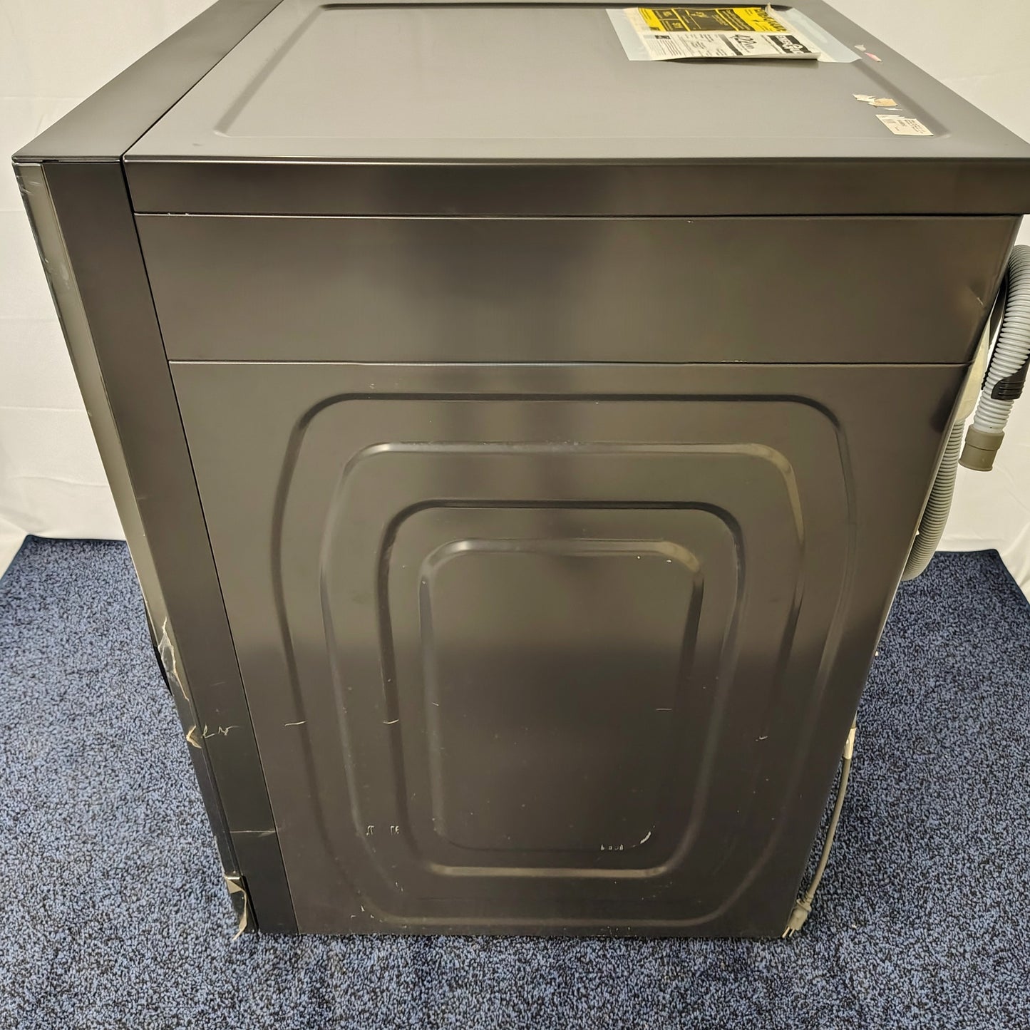 Samsung Bespoke 5.3 cu. ft. Ultra Capacity Ventless Heat Pump All-In-One Washer Dryer Combo with Super Speed in Dark Steel WD53DBA900HZ