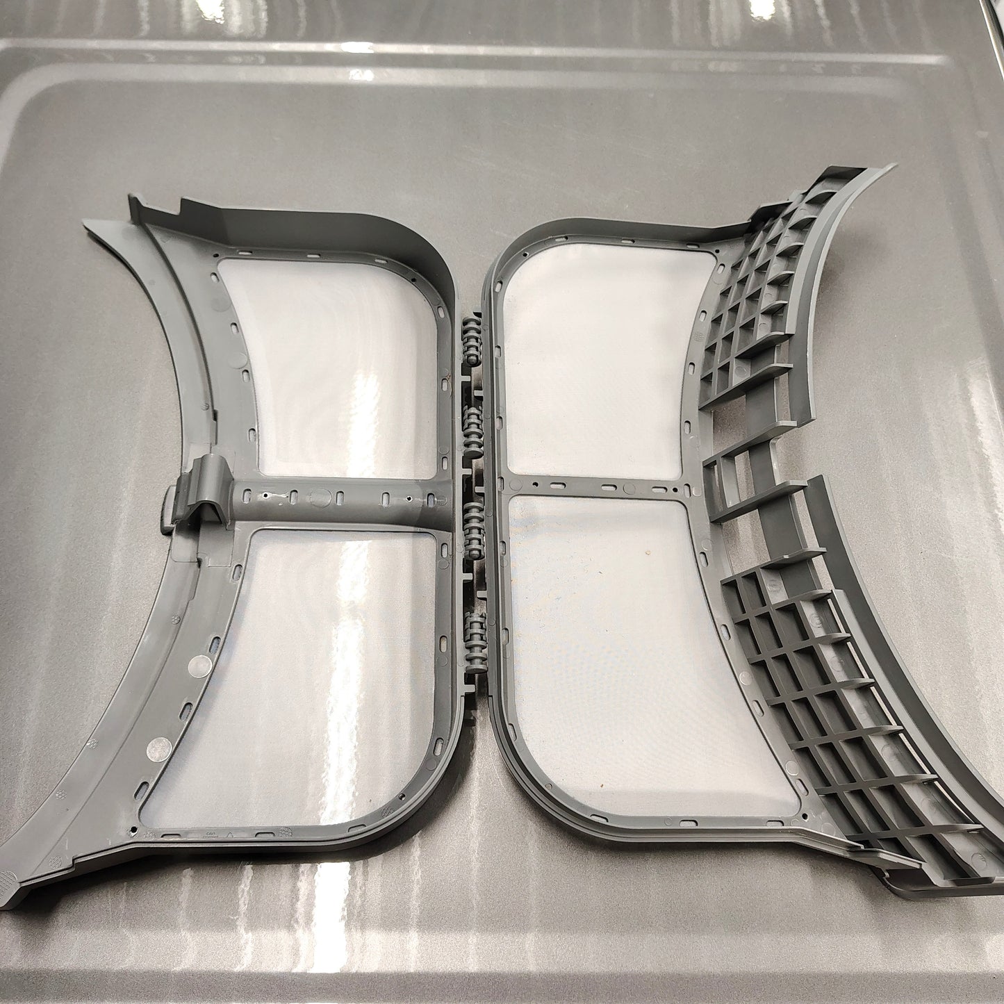 Electrolux 8 cu. ft. vented Front Load Stackable Electric Dryer in Titanium with LuxCare Dry and Perfect Steam ELFE7637AT