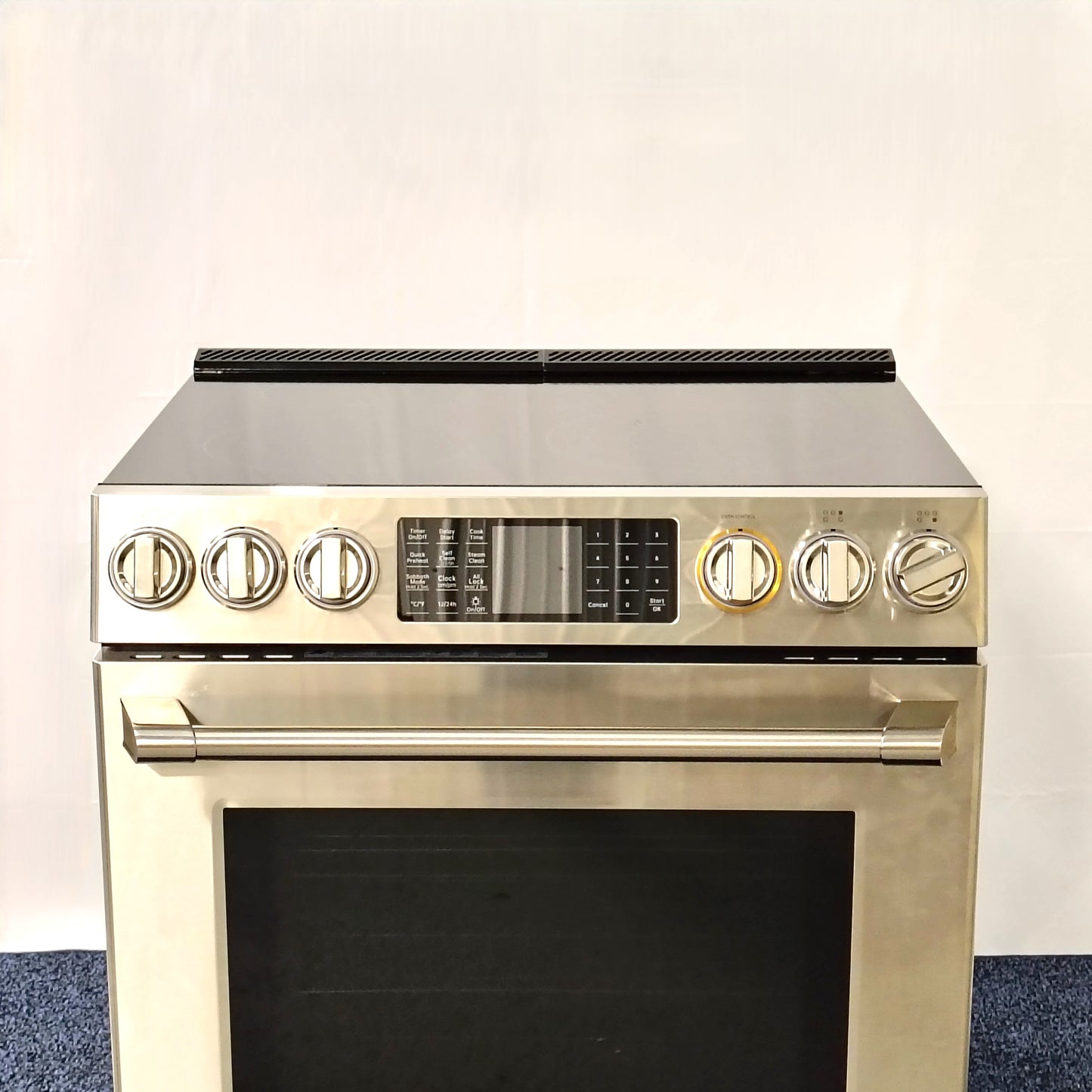 Fotile 30 in. Fresh Bake Technology 5-Burner Element Slide-In Single Oven Electric Range in Stainless Steel w/ Convection Bake RES30552