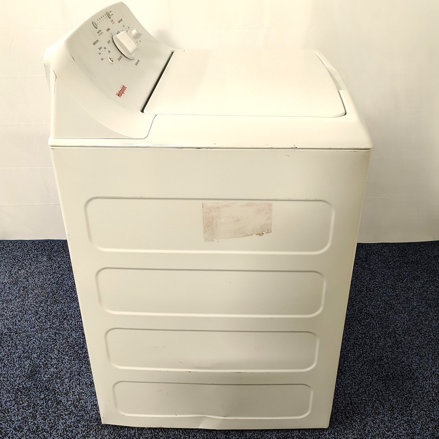 Hotpoint 4.0 cu.ft. Top Load Washer in White with Cold Plus and Water Level Control HTW265ASW0WW