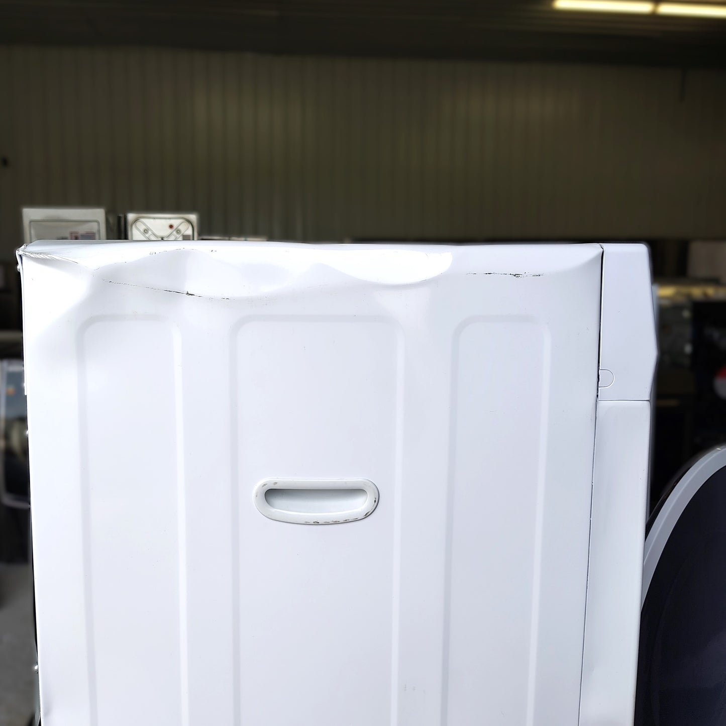 Magic Chef Compact 3.5 cu. ft. Electric Dryer in White MCSDRY35W