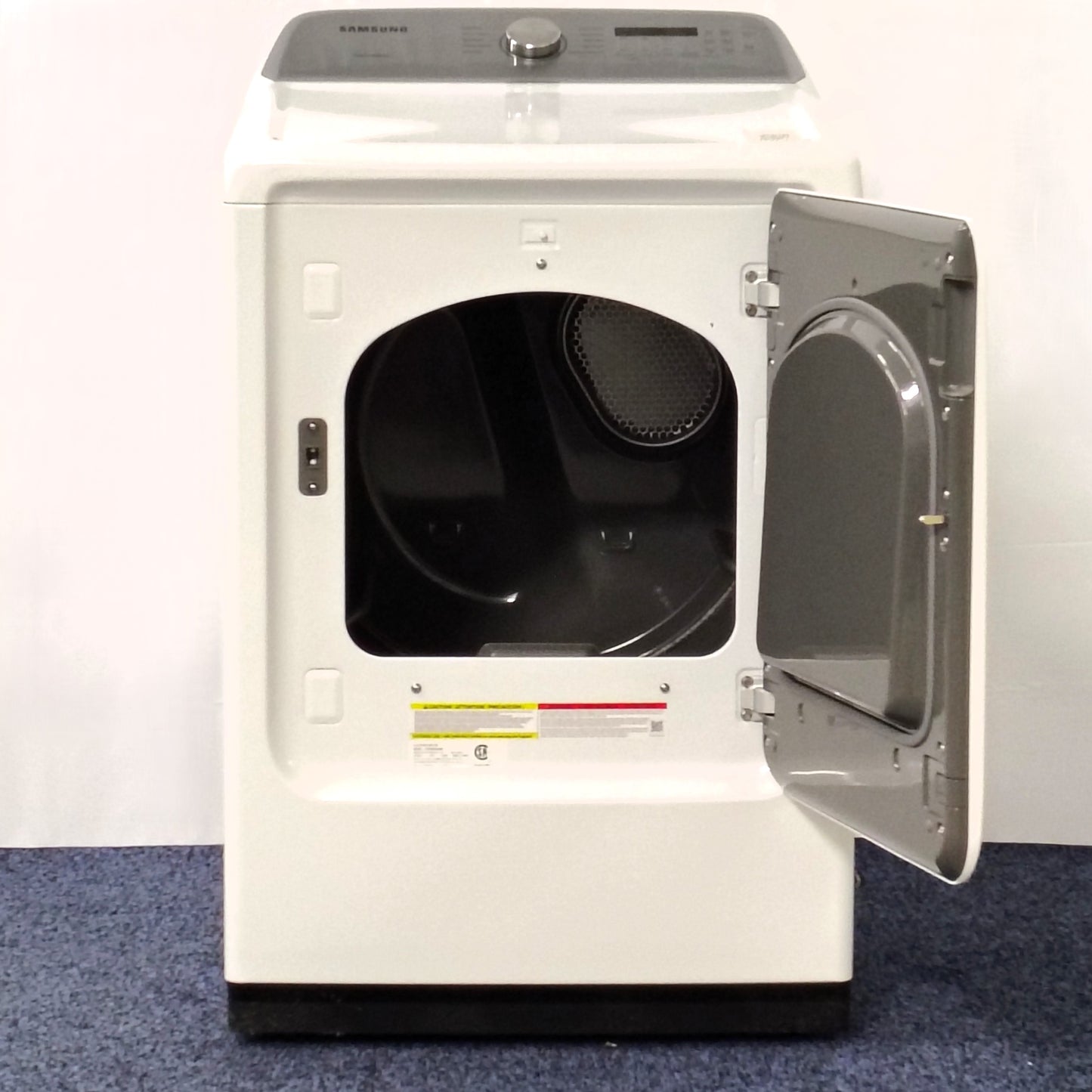 Samsung 7.4 cu. ft. Vented Electric Dryer with Sensor Dry in White DVE50R5200W