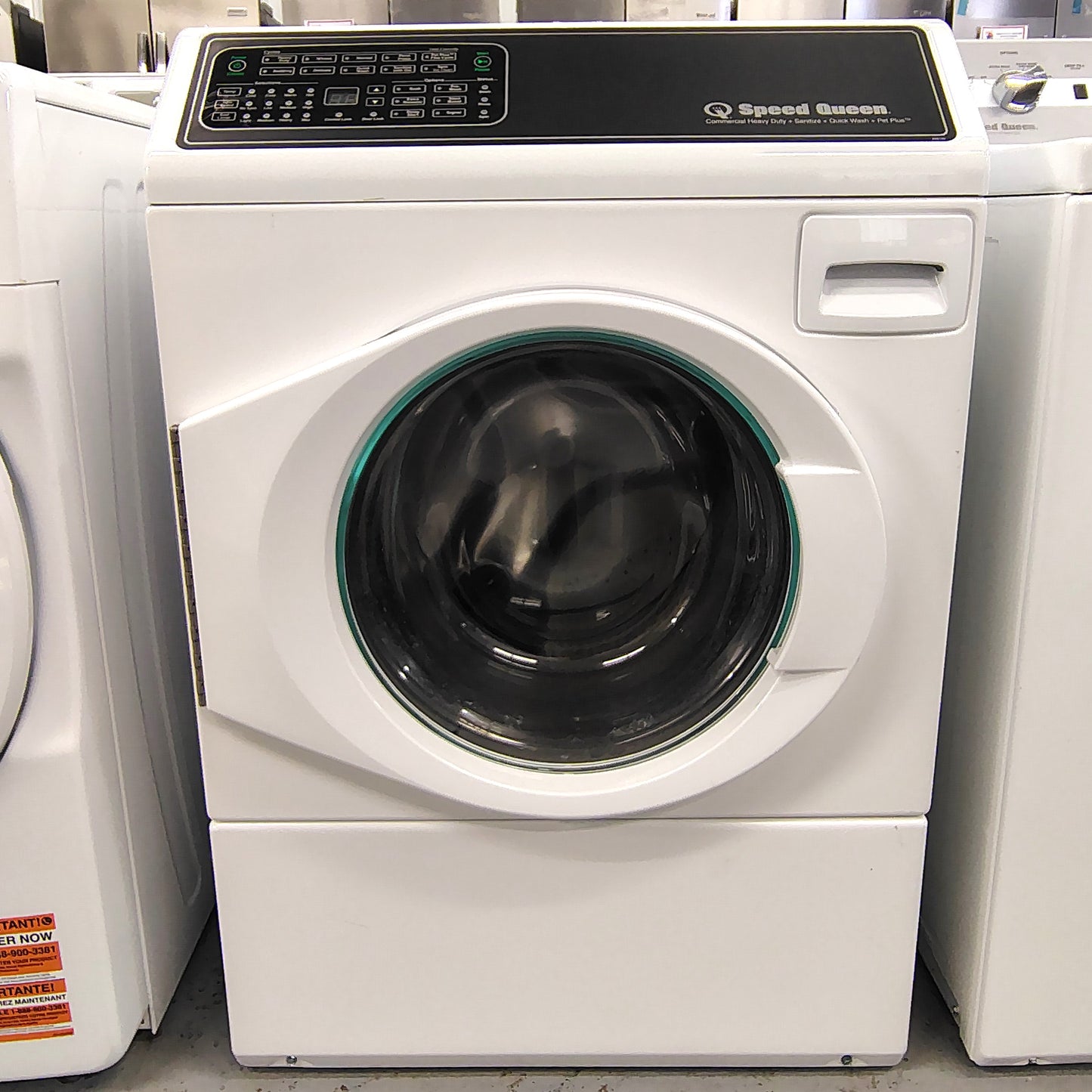 Speed Queen FF7 White Front Load Washer AFNE9BSP117TW13