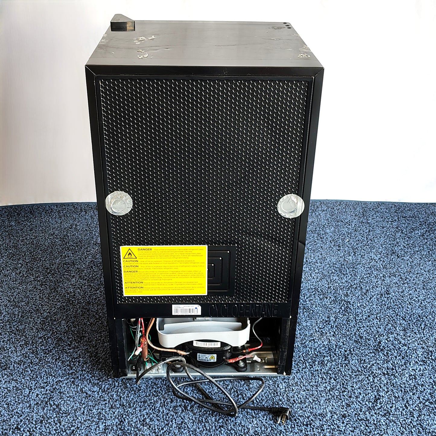 Vissani 3.1 cu. ft. 2-Door Mini Refrigerator in Stainless Steel with Freezer MDCM31SS5