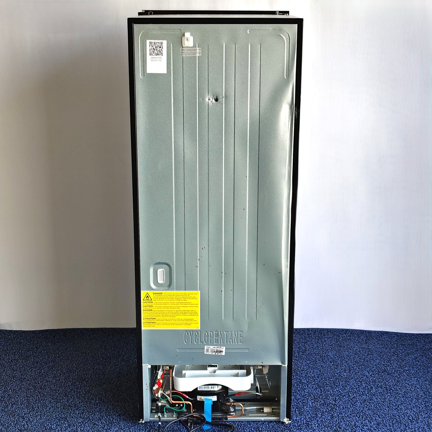 Vissani 7.2 cu. ft. Top Freezer Refrigerator in Stainless Steel Look MDTF7SSES4