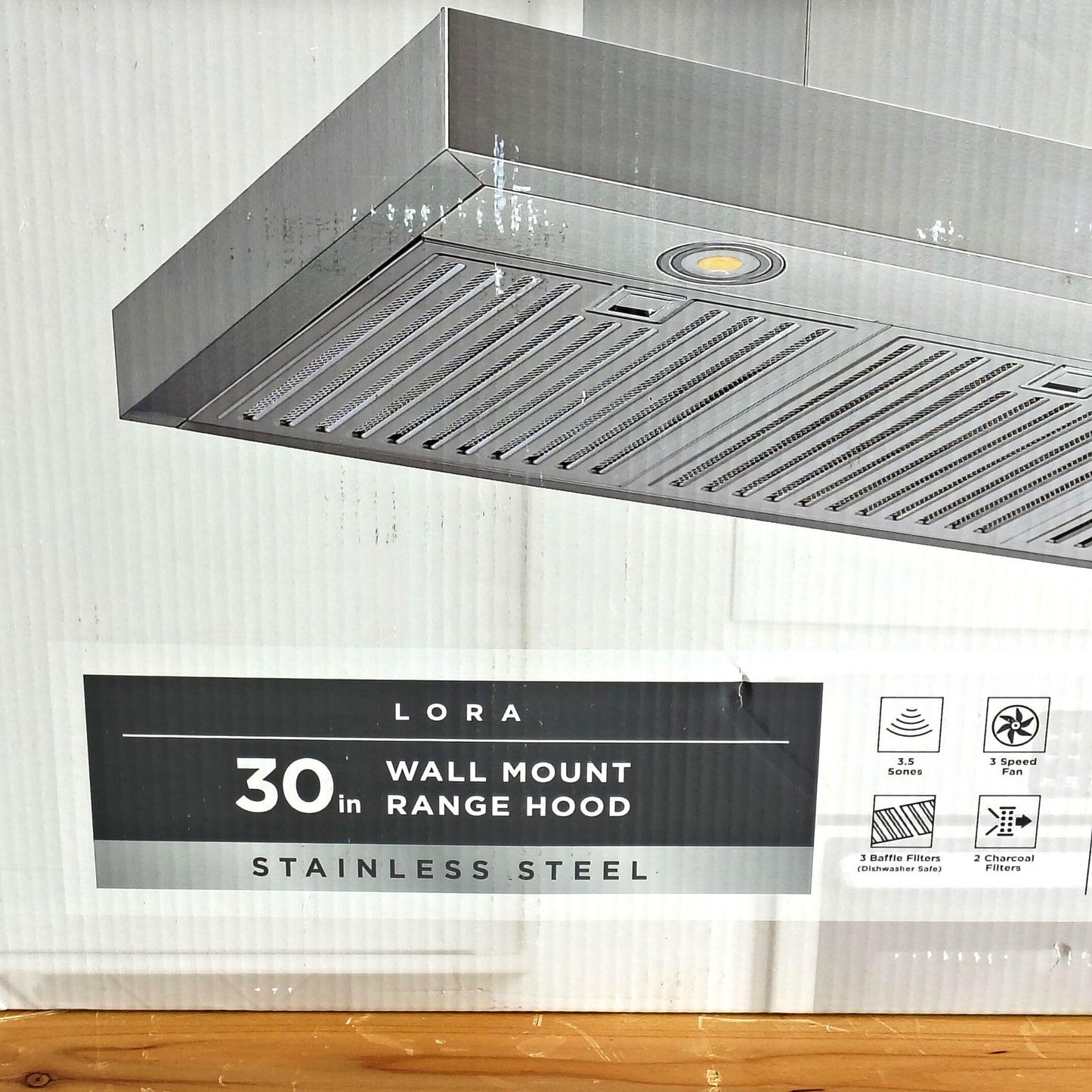 Vissani 500 CFM Convertible Island Range Hood in Stainless Steel 1008 463 851