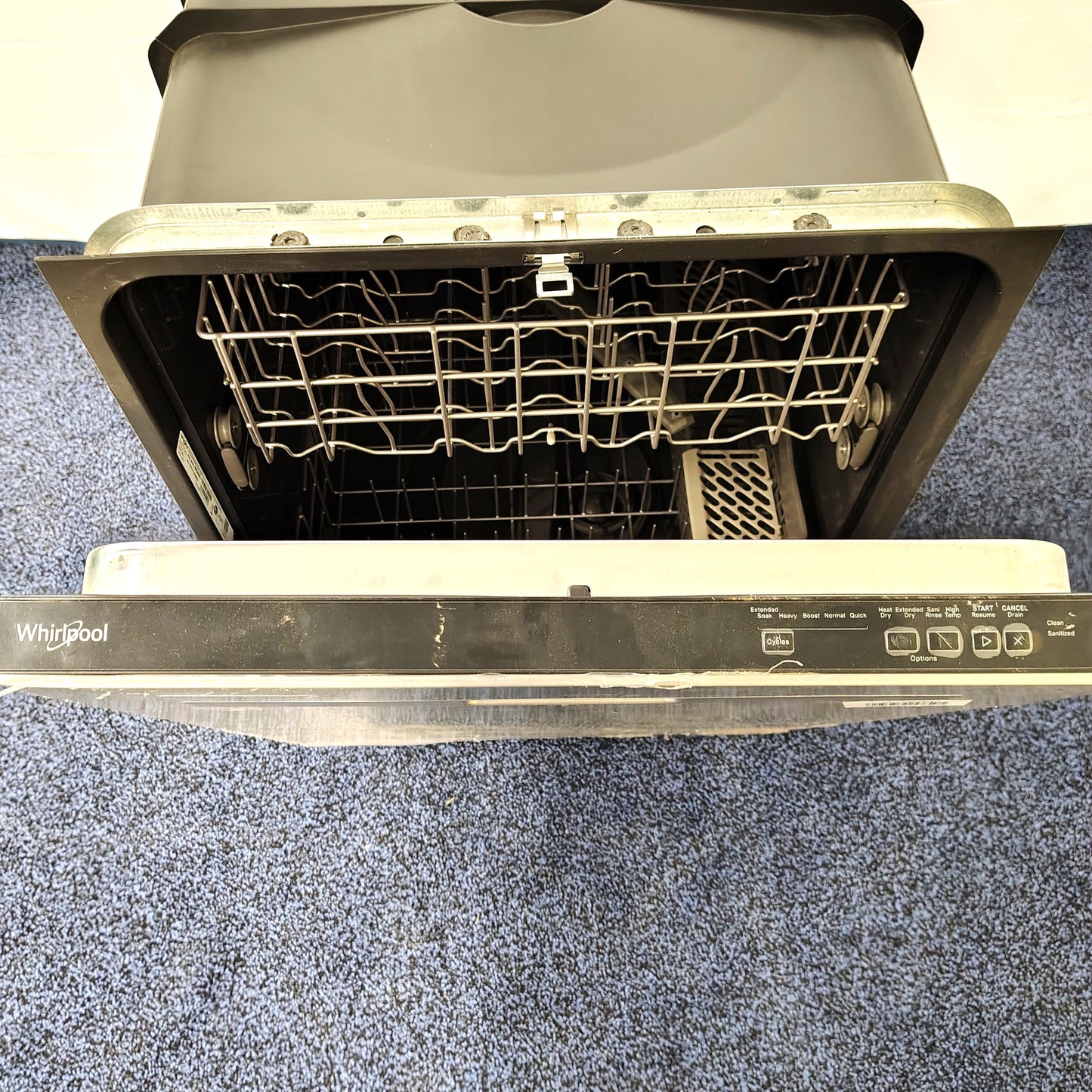 Whirlpool 24 in. Fingerprint Resistant Stainless Steel Top Control Dishwasher WDP540HAMZ4