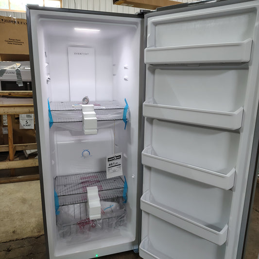 Frigidaire 15.5-cu ft Garage Ready Frost-free Upright Freezer Fingerprint-Resistant Stainless Look FFFU16F2VV