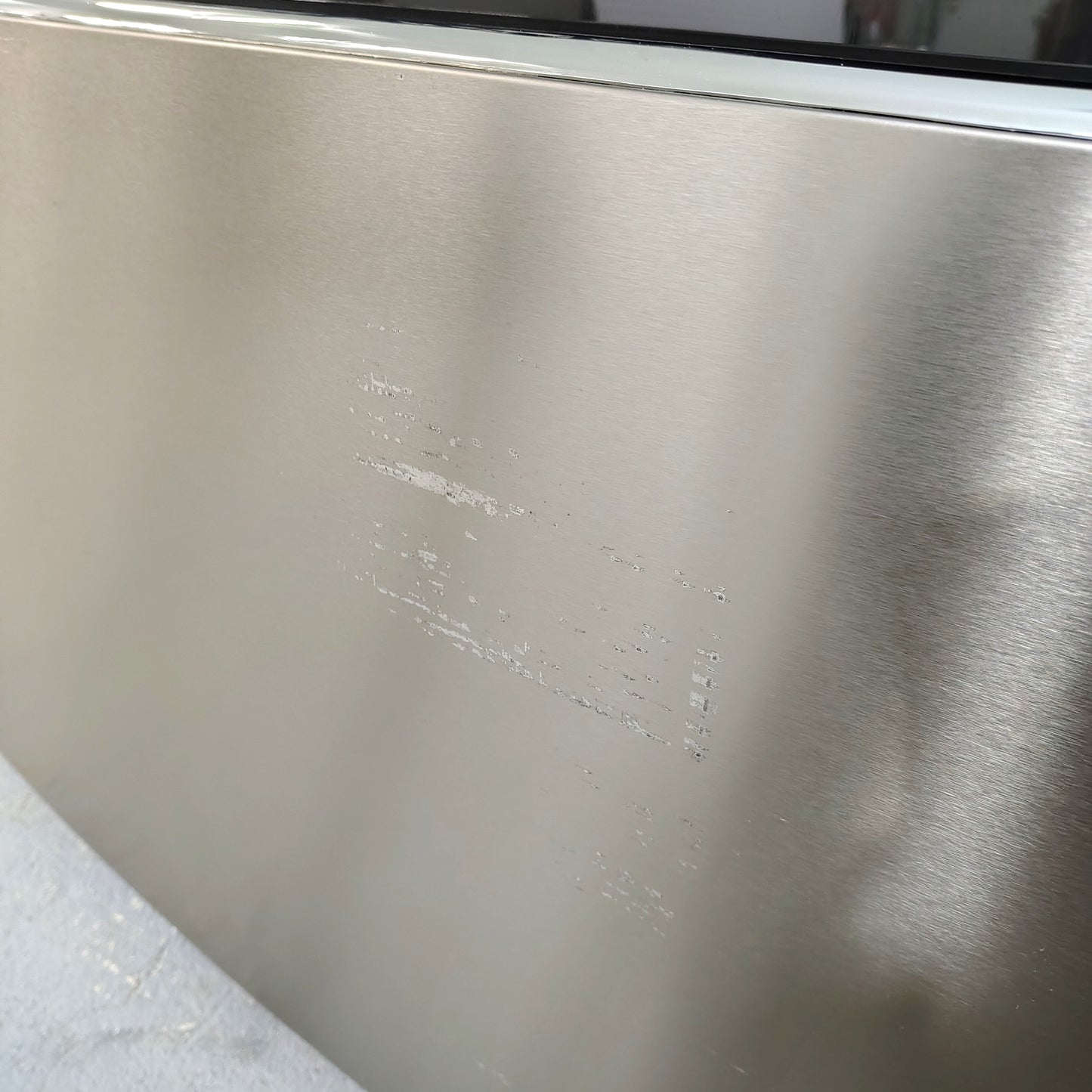 Gallery 36 in. 22 cu. ft. Counter-Depth 4-Door French Door Refrigerator in Smudge-Proof Stainless Steel GRMC2273CF