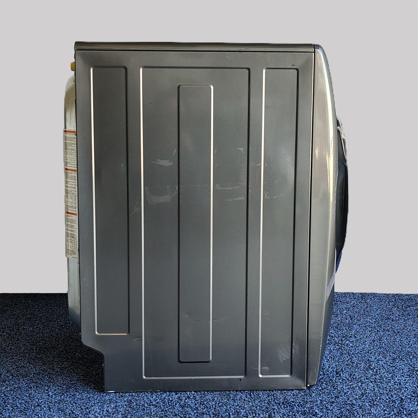 Electrolux 8 cu. ft. Front Load Stackable Electric Dryer in Titanium with LuxCare Dry and Perfect Steam ELFE7637AT