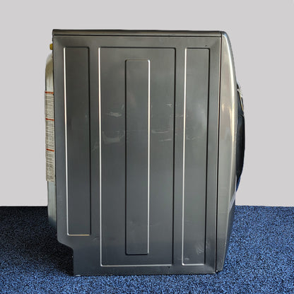 Electrolux 8 cu. ft. Front Load Stackable Electric Dryer in Titanium with LuxCare Dry and Perfect Steam ELFE7637AT