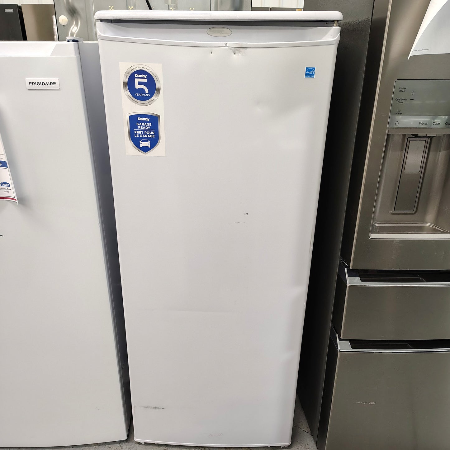 Danby Designer Series 24 Inch Upright Freezer with 10.1 Cu. Ft. Capacity DUFM101A2WDD