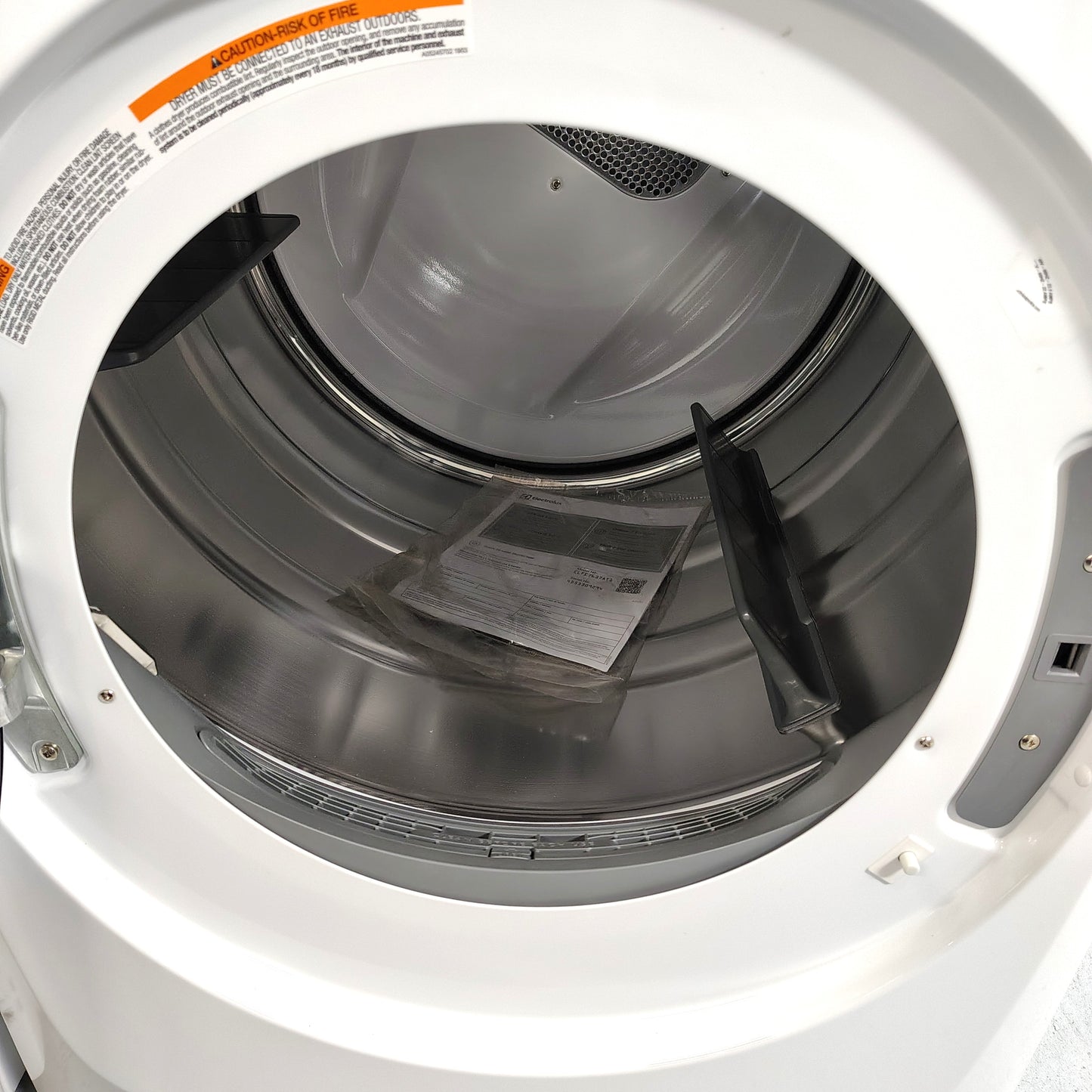 Electrolux Front Load Washer (4.5 cu. ft.)  and Dryer (8 cu. ft.) Set - ELFW7637AW2; ELFE7637AW