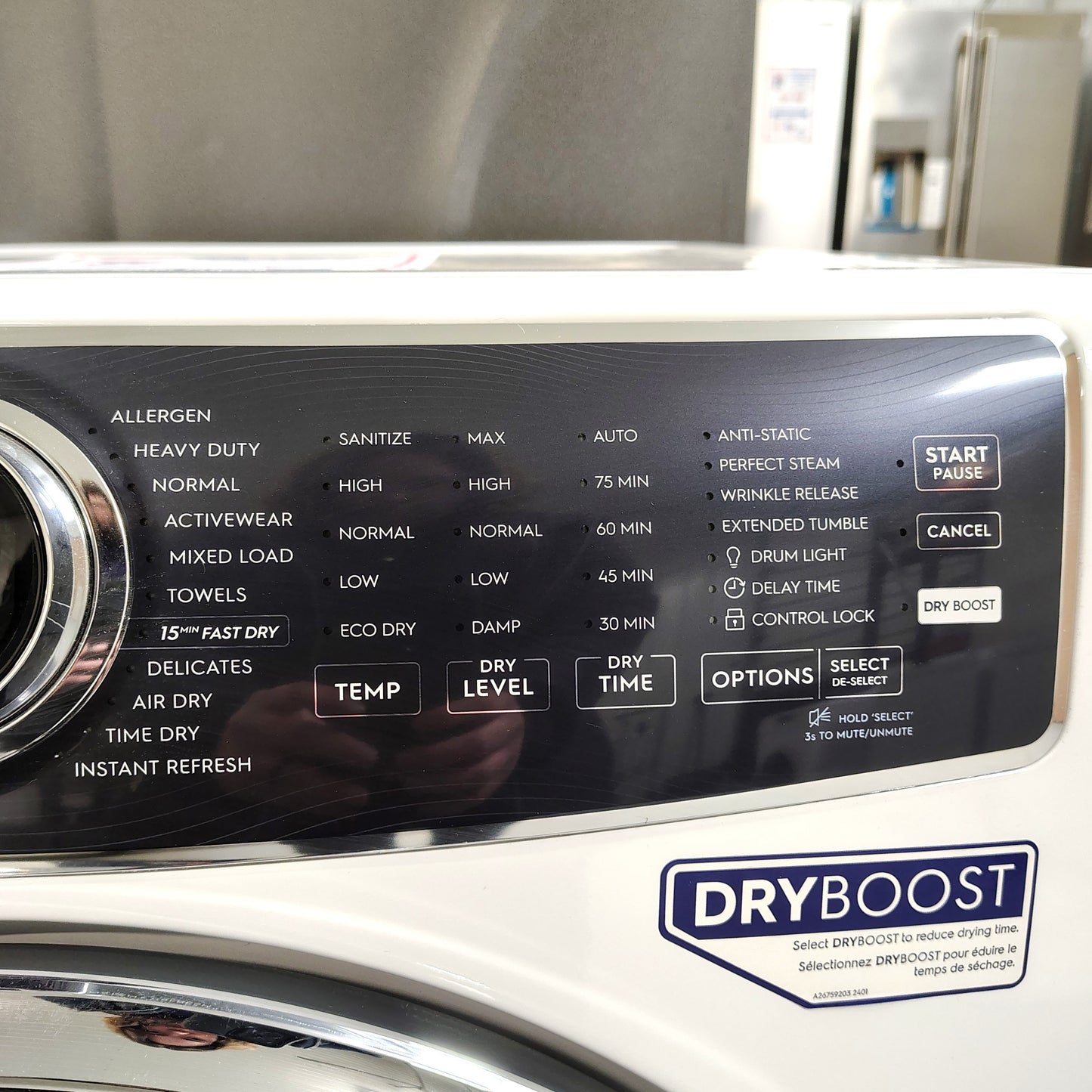 Electrolux Front Load Washer (4.5 cu. ft.)  and Dryer (8 cu. ft.) Set - ELFW7637AW2; ELFE7637AW