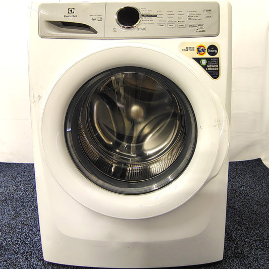 Electrolux 4.4 cu. ft. Stackable Front Load Washer with LuxCare in White ELFW7337AW