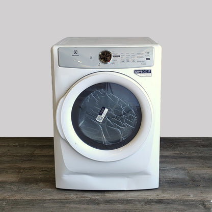 Electrolux 8 cu. ft. Electric Dryer Front Load in White ELFE7337AW