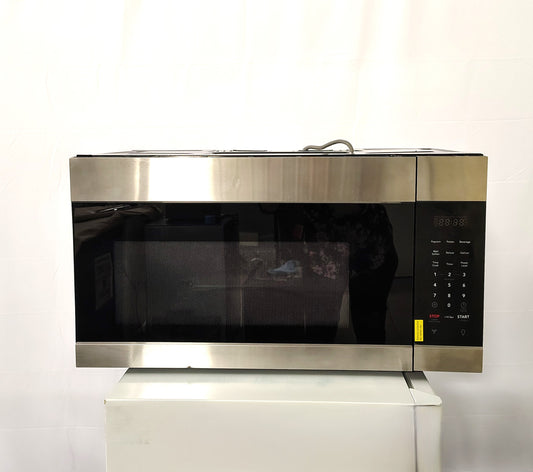 Frigidaire 30 in. Over-the-Range Microwave in Stainless Steel with Dishwasher Safe Grease Filter and Vent FMOS1746BSA