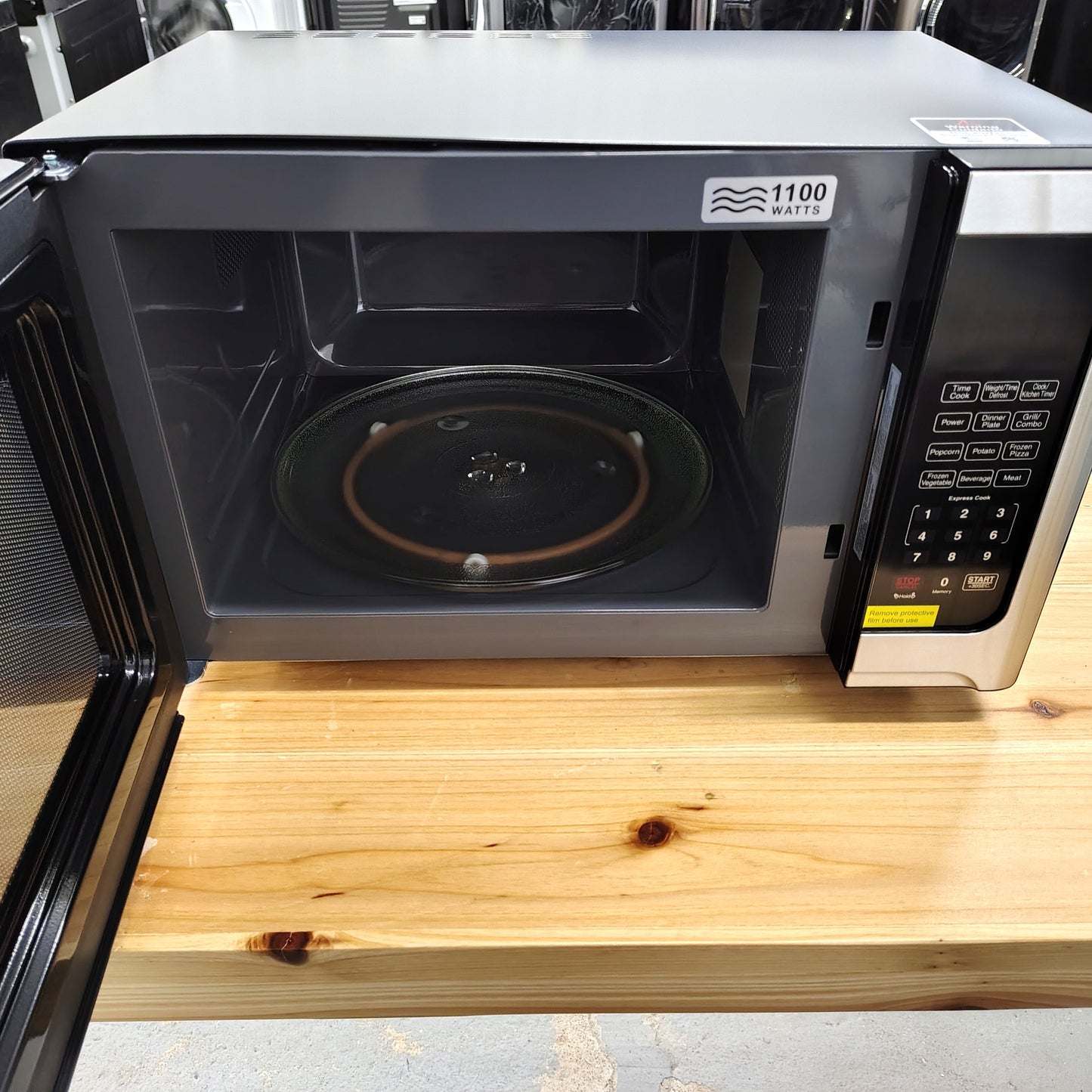 Farberware Professional 1000 Watt 1.2 cu. ft. Stainless Steel Countertop Microwave and Grill Oven FM12SSG