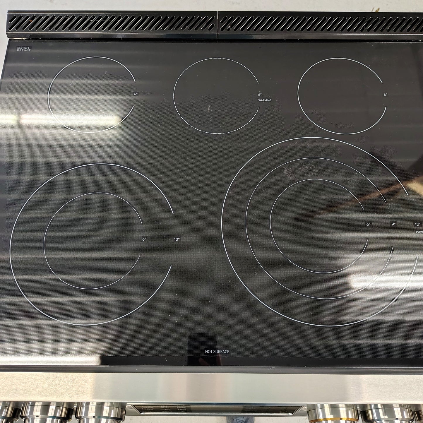 Fotile 30 in. Fresh Bake Technology 5-Burner Element Slide-In Single Oven Electric Range in Stainless Steel w/ Convection Bake RES30552