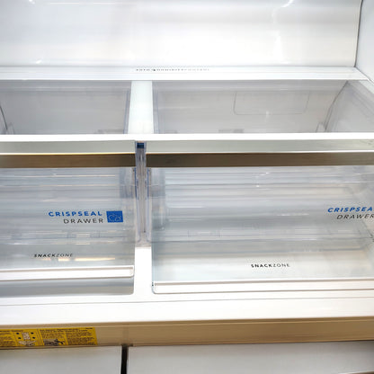 Frigidaire Gallery 36 in. 22 cu. ft. Counter-Depth 4-Door Refrigerator in Stainless Steel GRQC2255BF