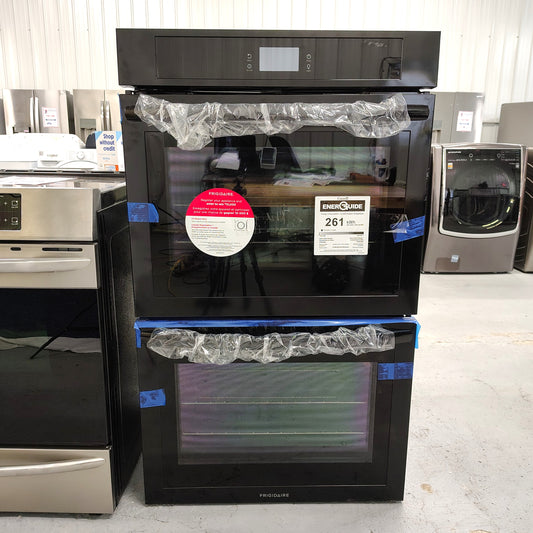 Frigidaire 30 in. Double Electric Built-In Wall Oven with Convection in Stainless Steel FCWD3027A