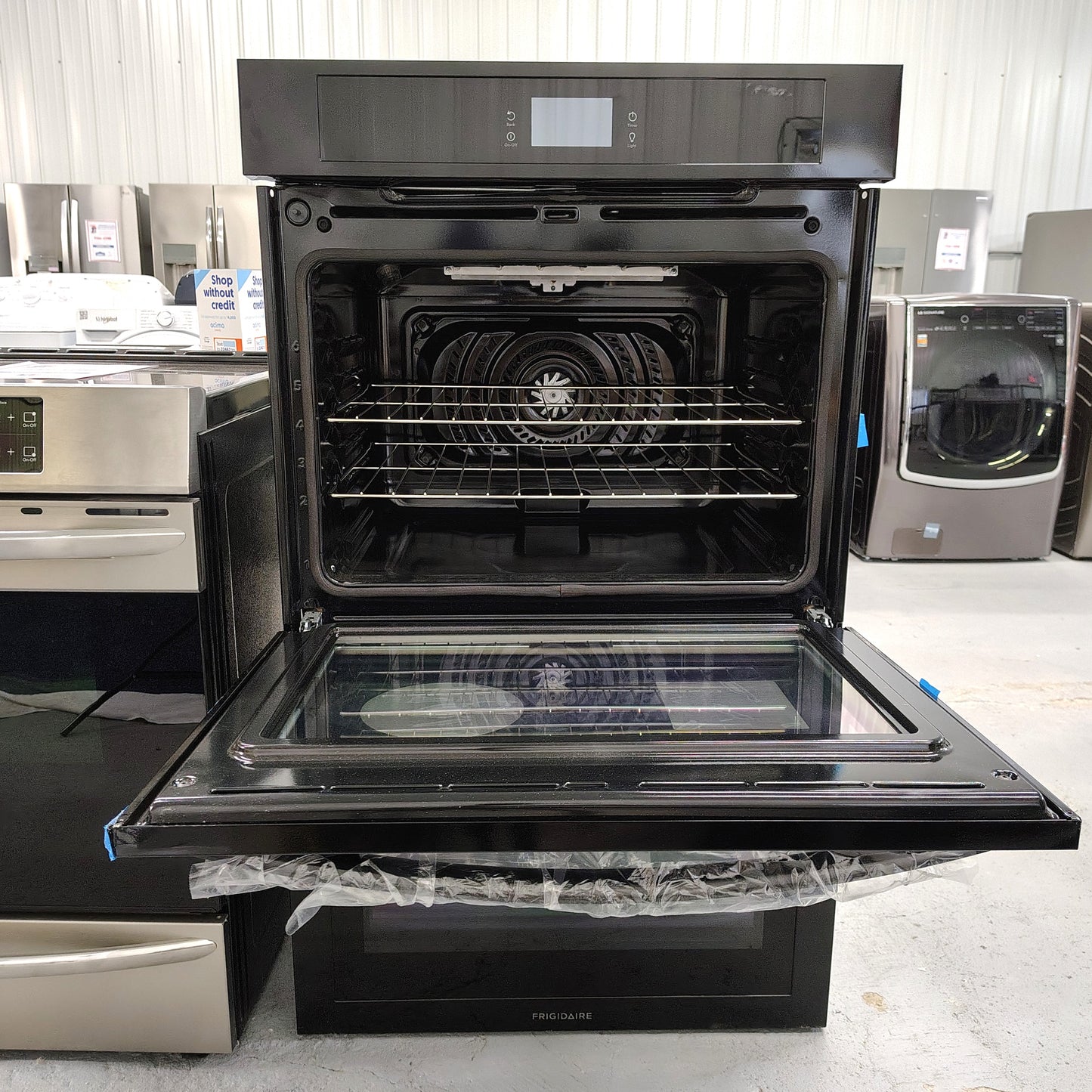 Frigidaire 30 in. Double Electric Built-In Wall Oven with Convection in Stainless Steel FCWD3027A