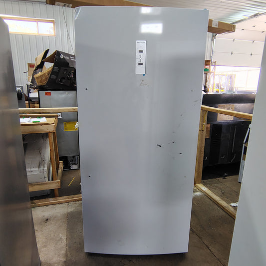 Frigidaire 33 in. 20 cu. ft. Freezerless Refrigerator in White with Temperature Alarm and Auto-Close Door, ENERGY STAR FRAE2024AW