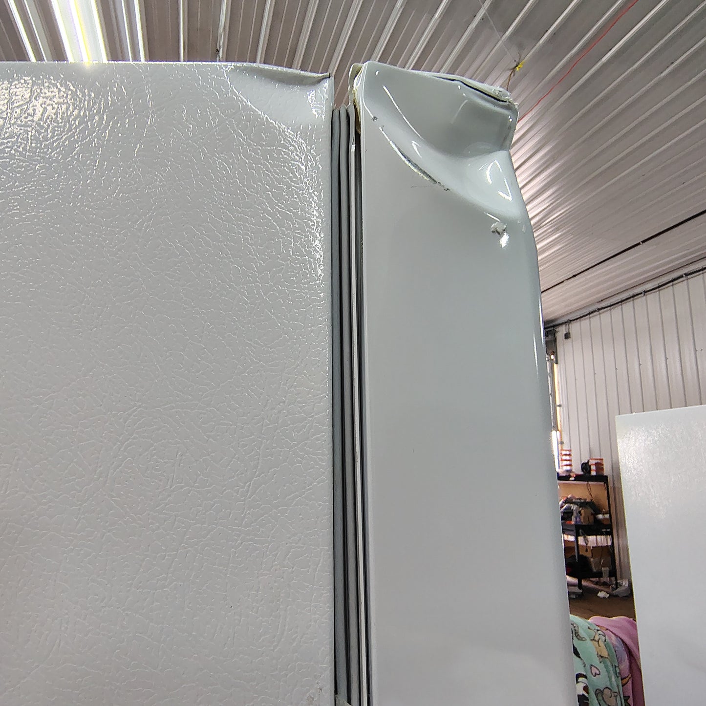 Frigidaire 33 in. 20 cu. ft. Freezerless Refrigerator in White with Temperature Alarm and Auto-Close Door, ENERGY STAR FRAE2024AW