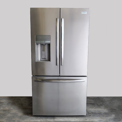 Frigidaire Gallery 28 cu. ft. Standard Depth French Door Refrigerator with Water and Ice Dispenser GRFS2853AF