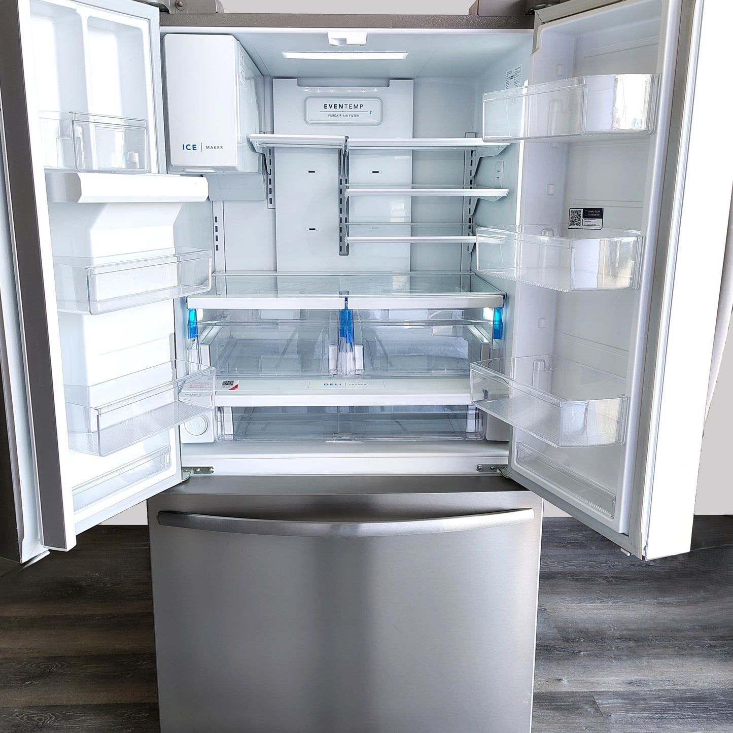 Frigidaire 28 Cu. Ft. Standard Depth French Door Refrigerator in Stainless Steel FRFS2823AF