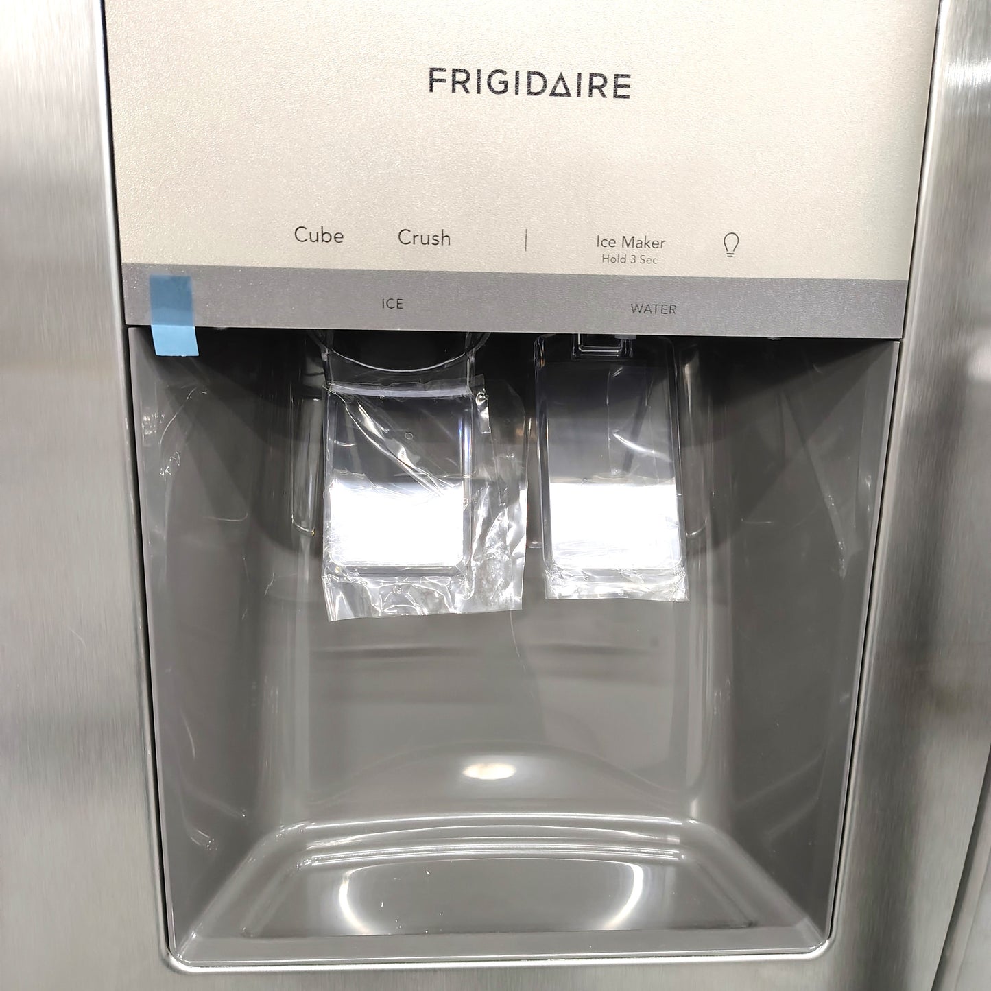 Frigidaire 36.1 in. 22.3 cu. ft. Counter Depth Side-by-Side Refrigerator in Stainless Steel FRSC2333ASA