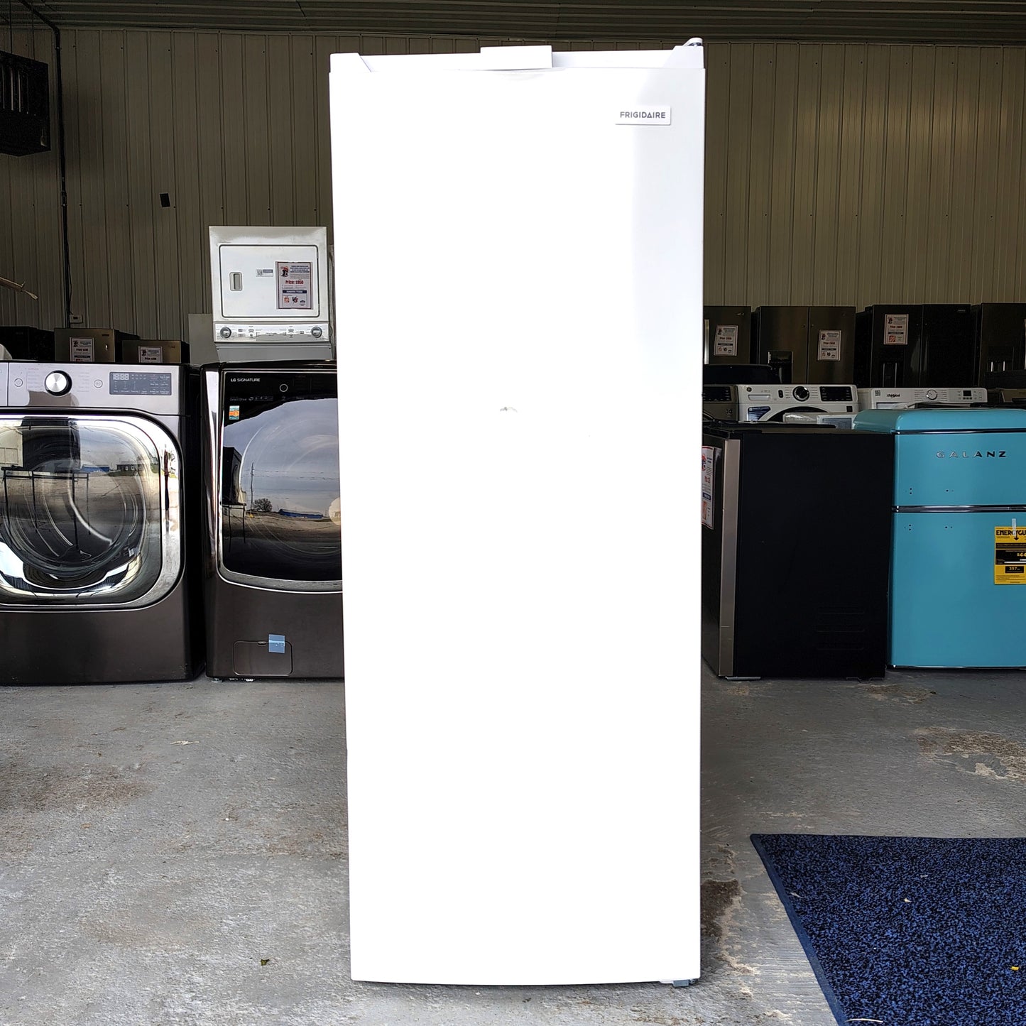 Frigidaire 7 Cu. Ft. Garage Ready Upright Freezer in White FFUE0725AW