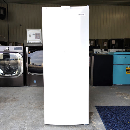 Frigidaire 7 Cu. Ft. Garage Ready Upright Freezer in White FFUE0725AW