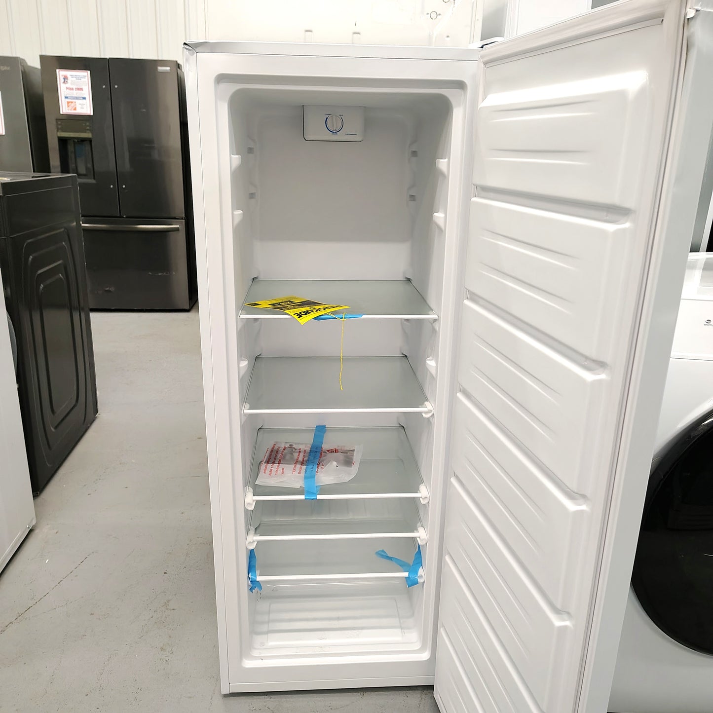 Frigidaire 7 Cu. Ft. Garage Ready Upright Freezer in White FFUE0725AW