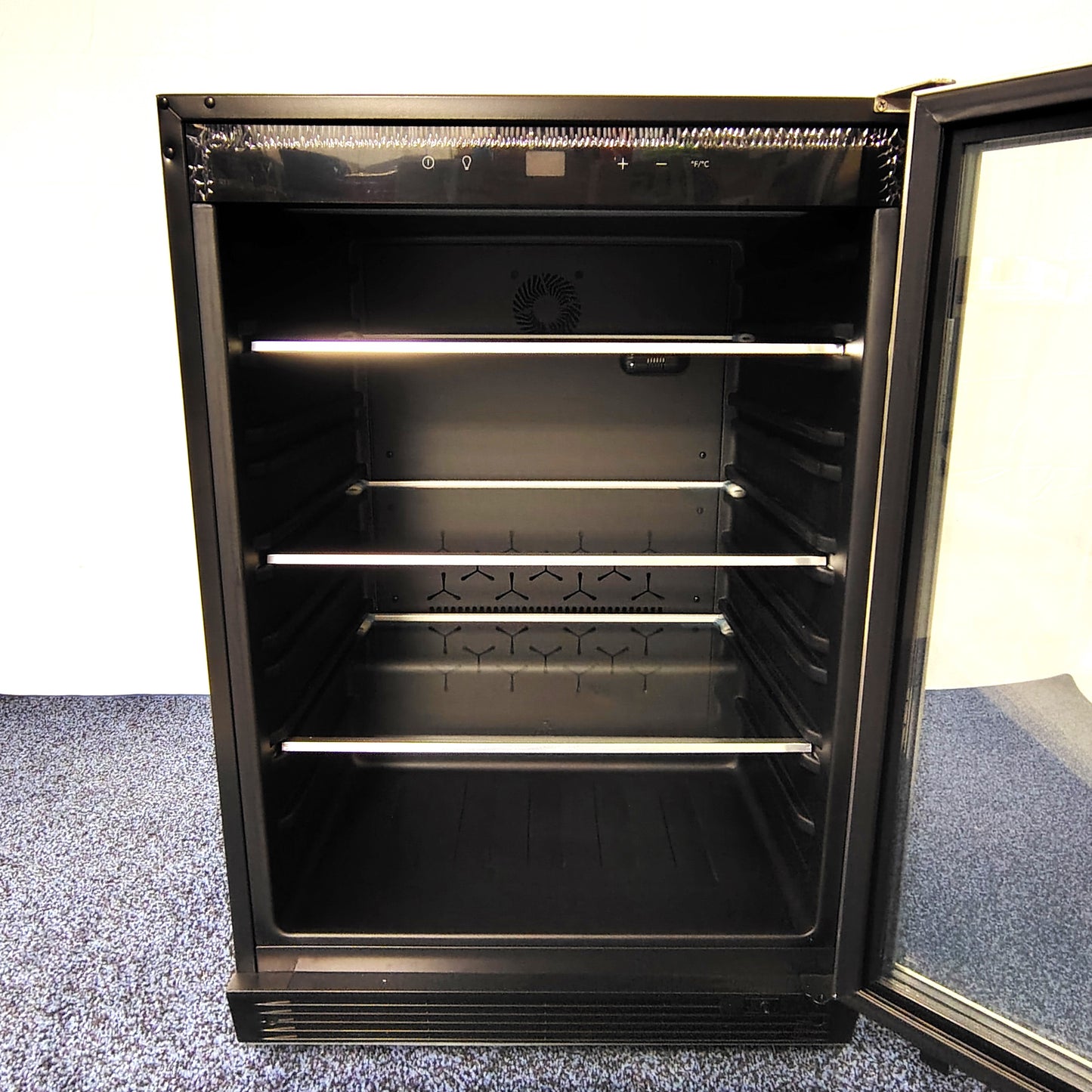 Frigidaire Gallery 5.3 cu. ft. Beverage Center Cooler with LED Temperature Controls and Display, Single Zone, Stainless Steel FGBC5334VS