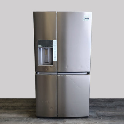 Frigidaire Gallery 36 in. 22 cu. ft. Counter-Depth 4-Door Refrigerator in Stainless Steel GRQC2255BF