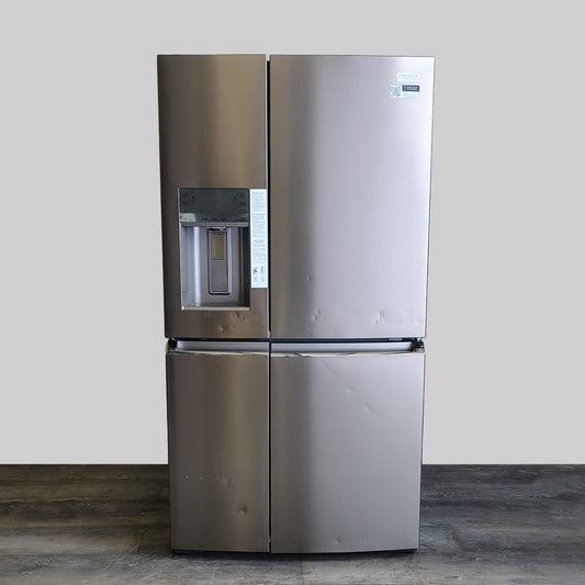 Frigidaire Gallery 36 in. 22 cu. ft. Counter-Depth 4-Door Refrigerator in Stainless Steel GRQC2255BF