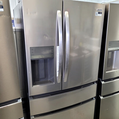 Frigidaire Gallery 36 in. 26.3 cu. ft. 4-Door Standard-Depth Refrigerator in Stainless Steel FRMS274TAV
