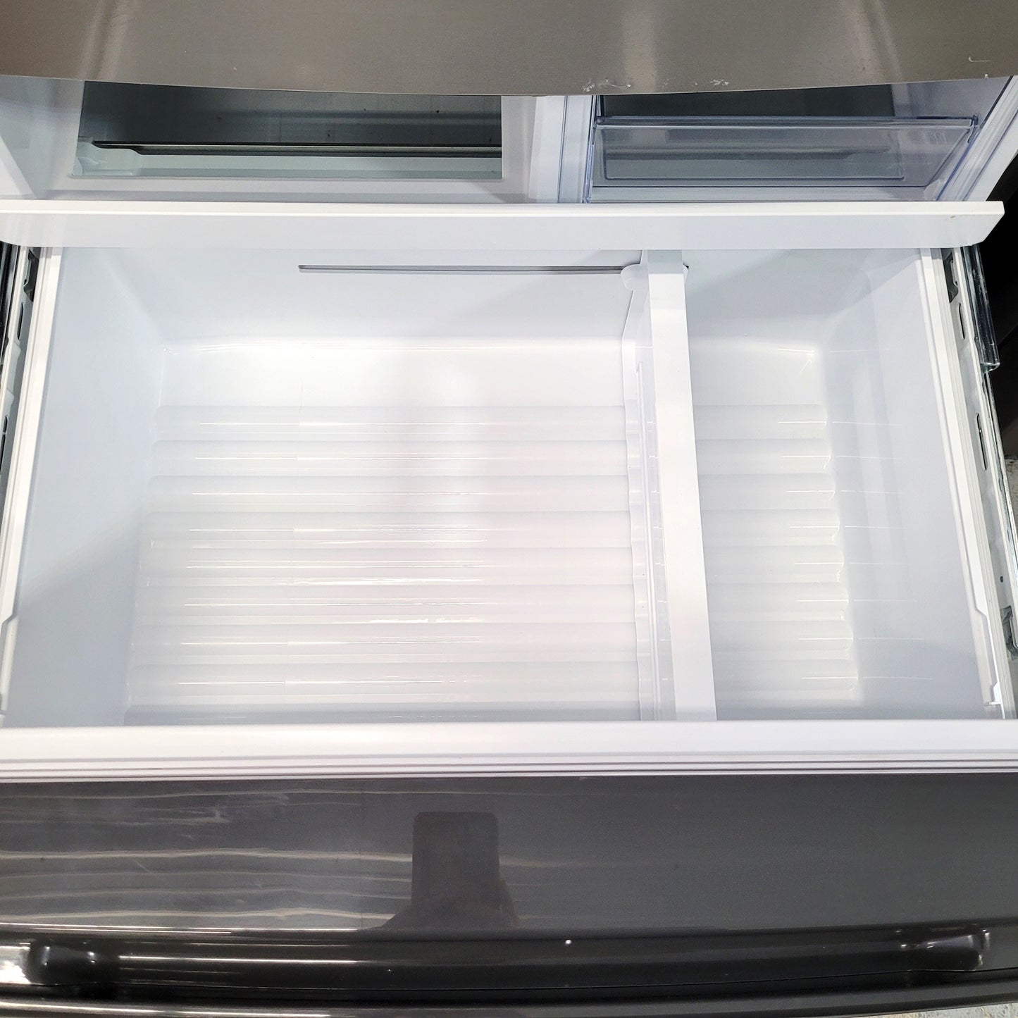 Frigidaire Gallery 36 in. 26.3 cu. ft. 4-Door Standard-Depth Refrigerator in Stainless Steel FRMS274TAV