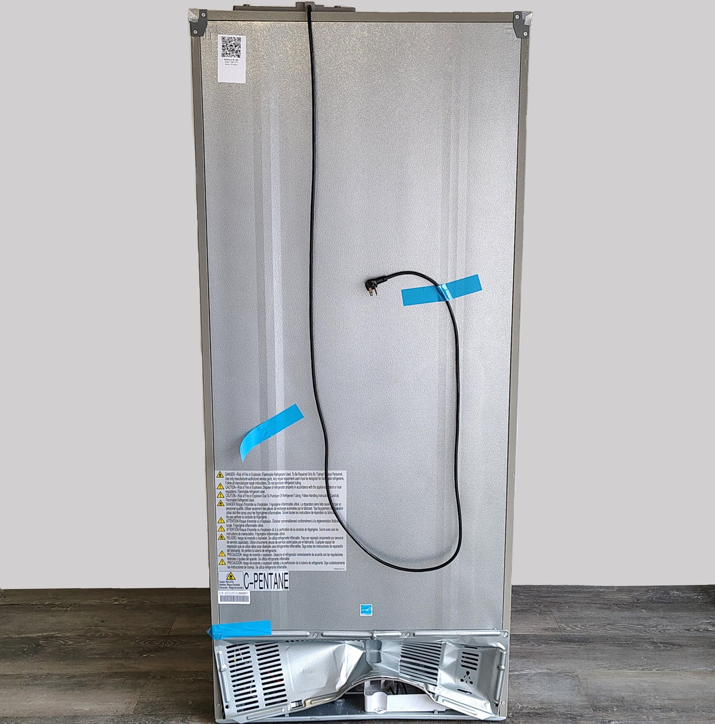 Hamilton Beach 17.7 cu. ft. Bottom Freezer French Door Refrigerator in Stainless Steel Look HBF1770