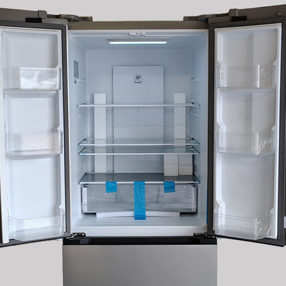 Hamilton Beach 17.7 cu. ft. Bottom Freezer French Door Refrigerator in Stainless Steel Look HBF1770