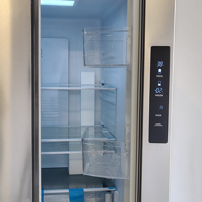 Hamilton Beach 17.7 cu. ft. Bottom Freezer French Door Refrigerator in Stainless Steel Look HBF1770