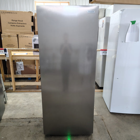 Frigidaire 15.5-cu ft Garage Ready Frost-free Upright Freezer Fingerprint-Resistant Stainless Look FFFU16F2VV