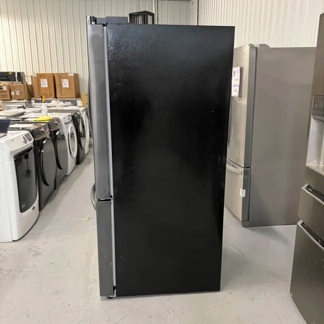 Frigidaire 36 in. Gallery 28 cu. ft. Standard Depth French Door Refrigerator in Smudge-Proof Black Stainless Steel GRFS2853AD