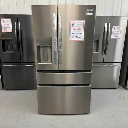 Frigidaire Gallery Standard-Depth 26.3 cu. ft. 4-Door Refrigerator with Water and Ice Dispenser GRMS2773AF
