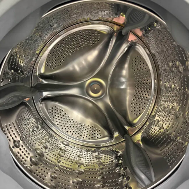 LG 4.5 Cu. Ft. Stackable SMART Front Load Washer in Black Steel with Steam and TurboWash360 Technology WM4000HBA