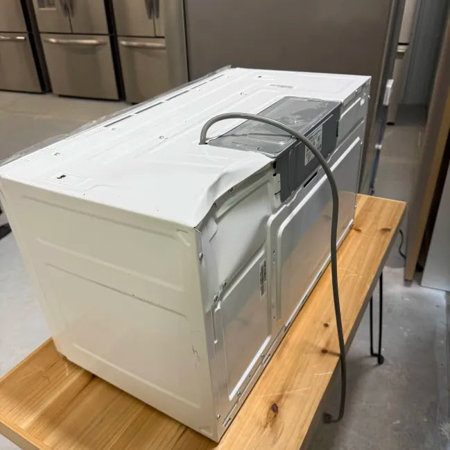 GE 1.7 cu. ft. Over the Range Microwave with Sensor Cooking in White MEZ68547803