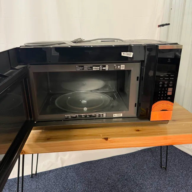 LG 1.8 cu. ft. 30 in. W Smart Over the Range Microwave Oven with EasyClean in PrintProof Stainless Steel 1000-Watt MEZ68985701