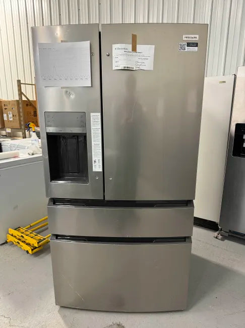 Frigidaire Gallery 36 in. 26.3 cu. ft. 4-Door French Door Standard Depth Refrigerator in Smudge-Proof Stainless Steel