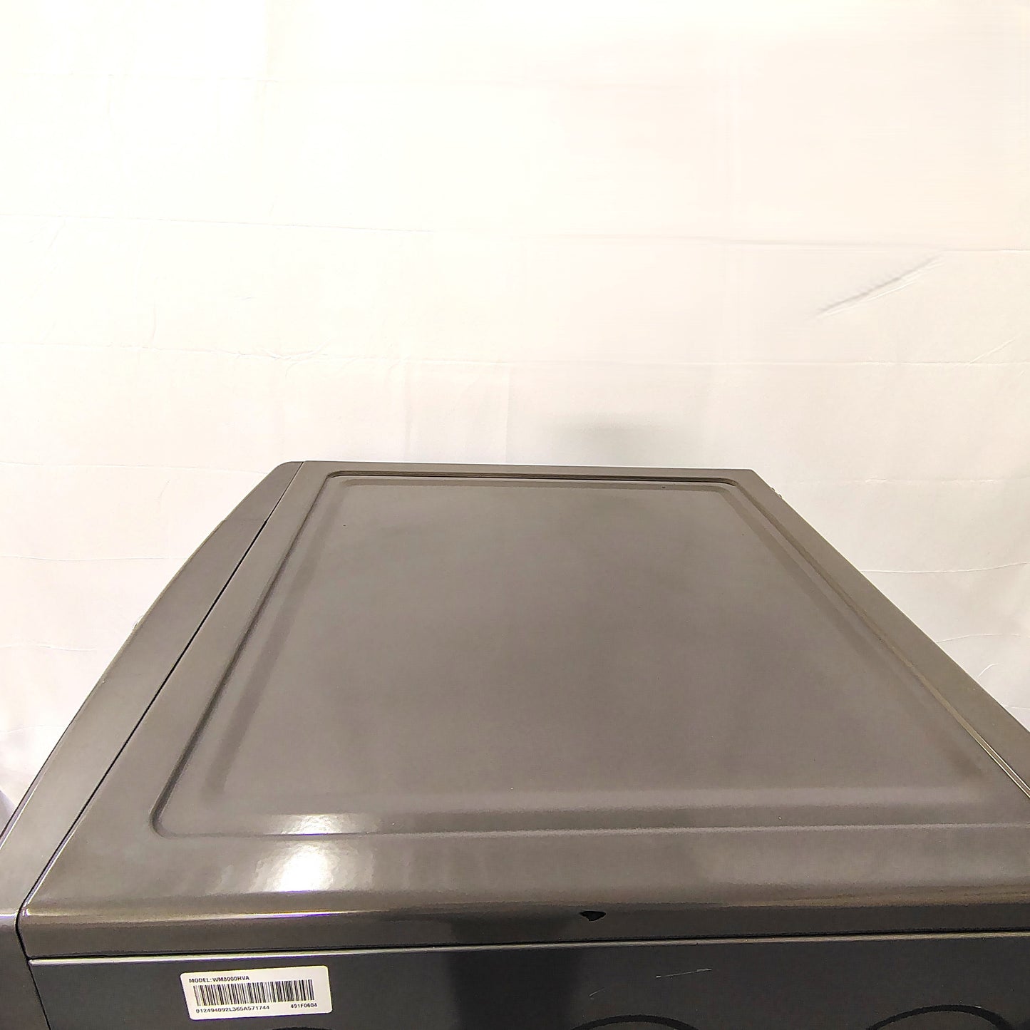 LG 29 Inch 5.1 cu. ft. Front Load Washer with Stainless Steel Drum WM8000HVA